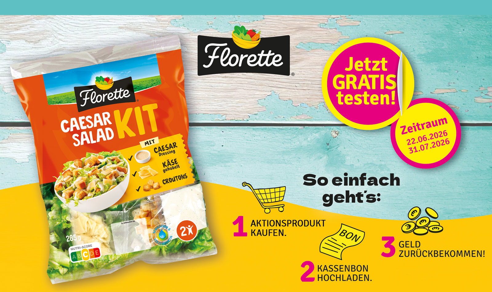 Florette Salad Kit Gratis Testen